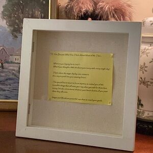 Keepsake frame box 11.5 x 11.5